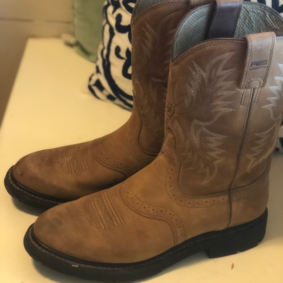 ariat sierra saddle work boots